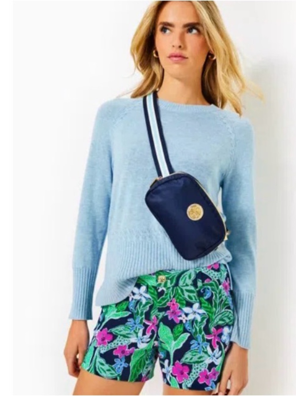 Lilly Pulitzer 5” Callahan Knit Short in Multi Untamed Print